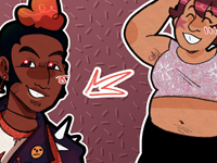 Ira Ire and Star Lite by pumpkino