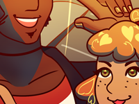 Cat Nip and Ira Ire by sealemoji.art